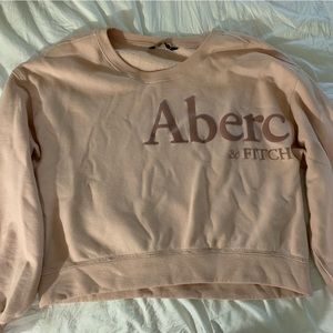 Abercrombie Graphic Crop Sweatshirt